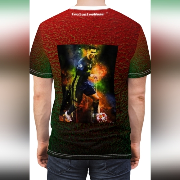 Un cristiano es tu papa Lío! And Proud Of It! Unisex Cut & Sew Tee - Picture 3 of 5